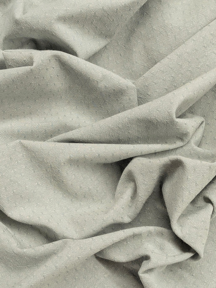 Handworks - Raised Weave Yarn Dyed Cotton Fabric - Seafoam Green
