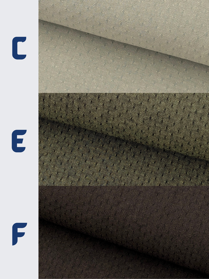Handworks - Raised Weave Yarn Dyed Cotton Fabric - Seafoam Green