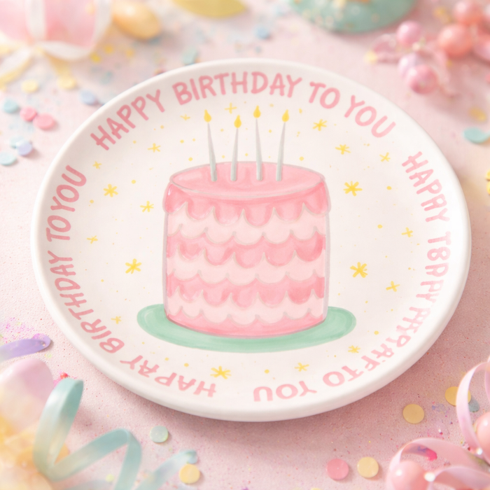 Happy Birthday Plate