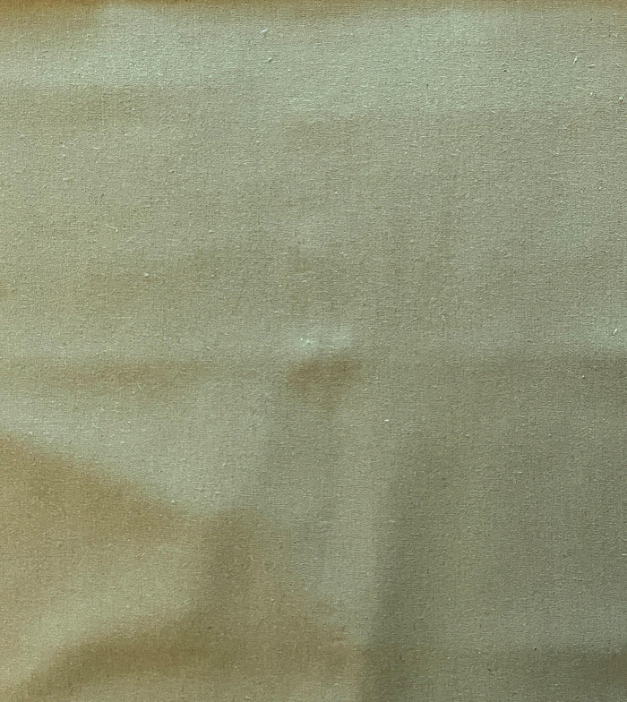 Hishiei - Solid Color Cotton/Linen Fabric - Sage Green