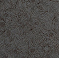 Hokkoh - Botanical Filigree Cotton Lawn - Blue and Black