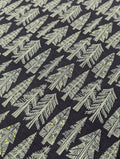 Hokkoh - Holiday Forest Cotton Lawn - Dark Blue