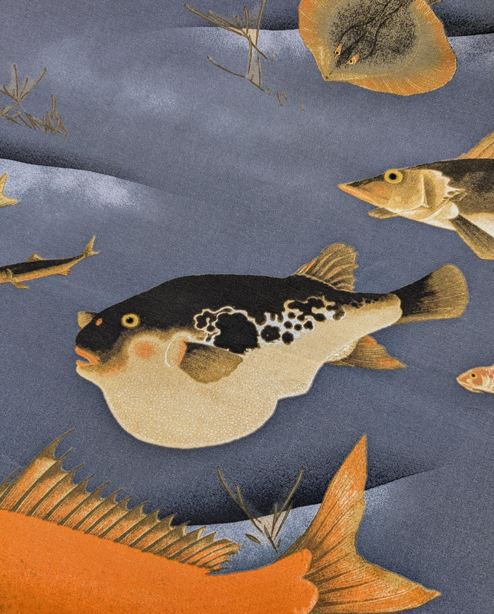 Hokkoh - Ocean Creatures Rayon - Blue