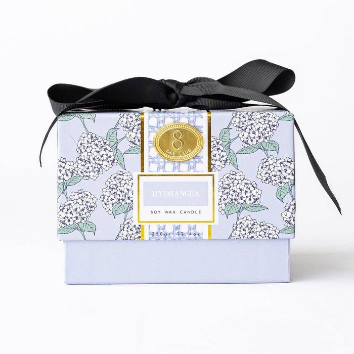 Hydrangea 3-Wick Boxed Soy Wax Candle