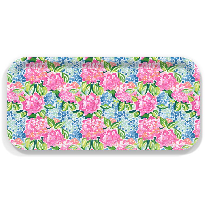 Hydrangea Happiness Serving Tray: Three Sizes