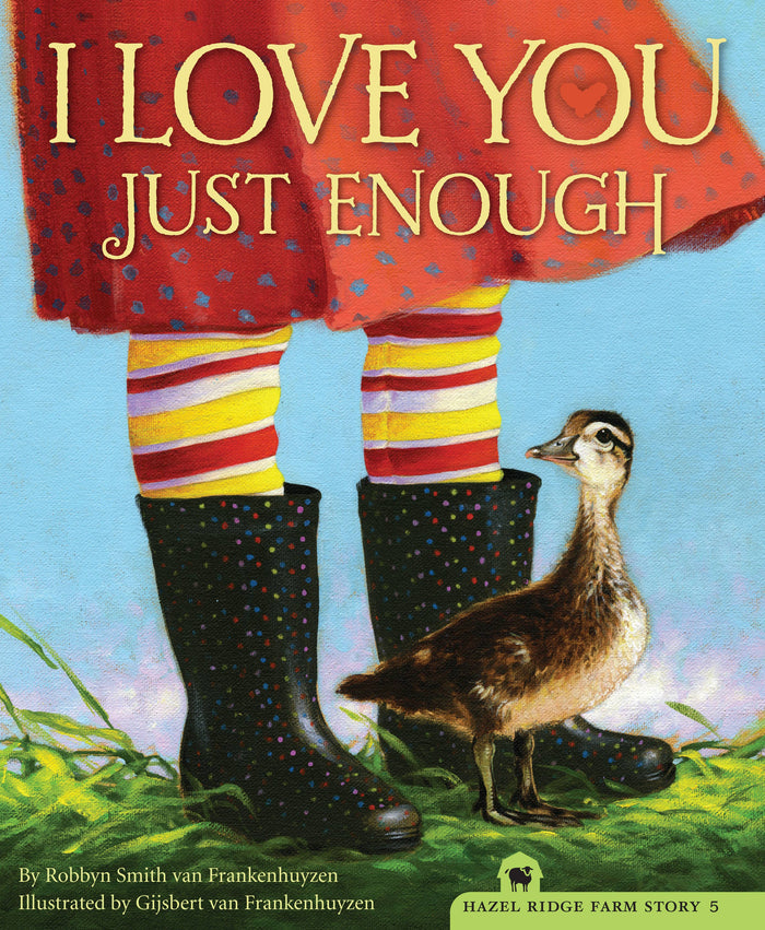 I Love You Just Enough children's book — sweet baby shower and toddler gift