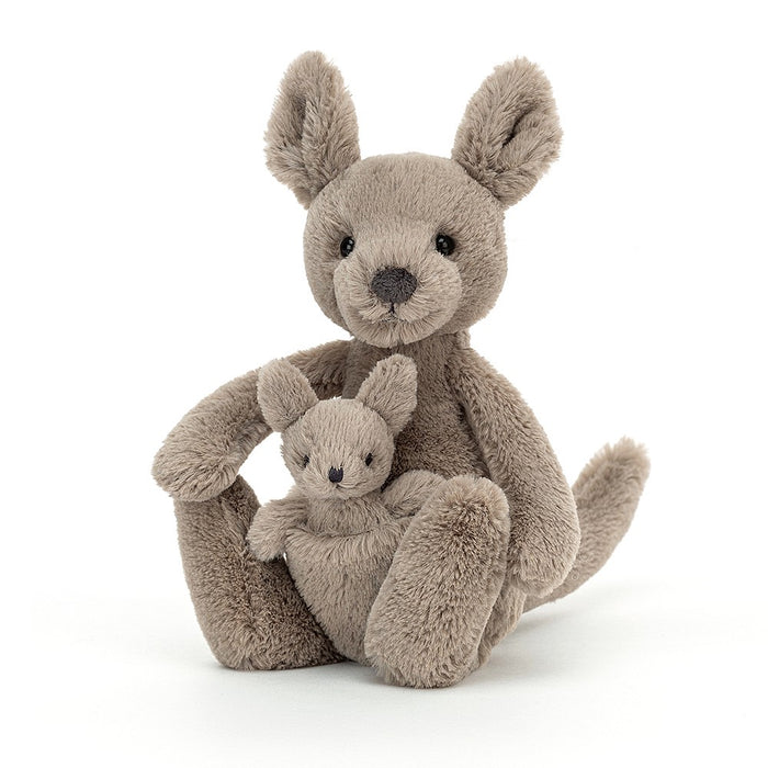 Kara Kangaroo small stuffed animal — Jellycat soft toy, baby and toddler gift
