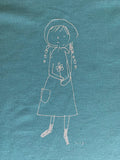 Kei - Megumi Sakakibara Collection Cotton Linen Panel - Green