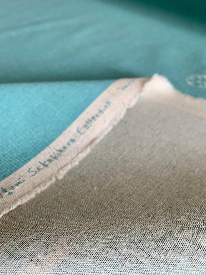 Kei - Megumi Sakakibara Collection Cotton Linen Panel - Green