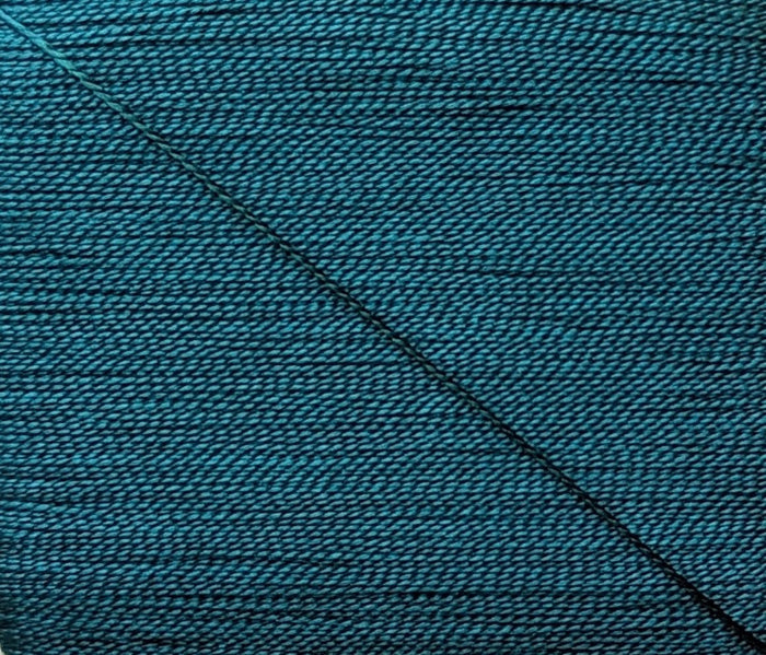Kinkame - Silk Hand Sewing Thread 80m Card - Color #103 Dark Slate Gray