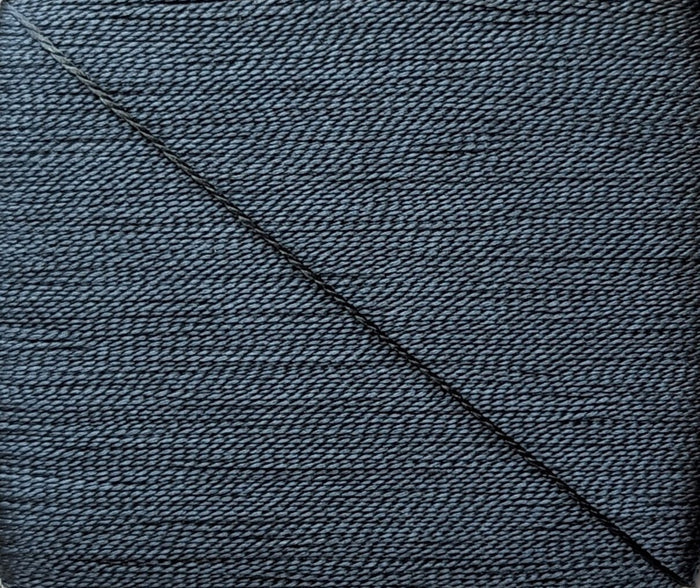 Kinkame - Silk Hand Sewing Thread 80m Card - Color #109 Krimson Lake Blue