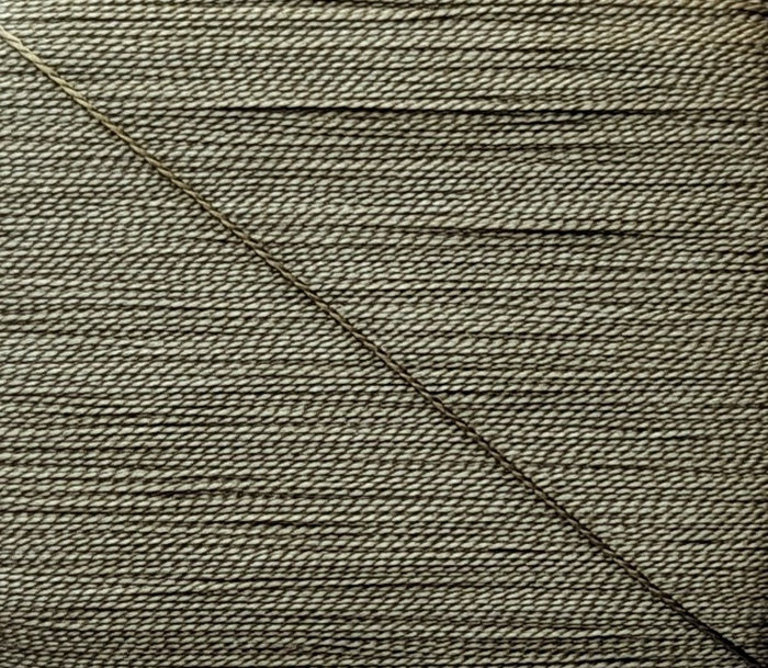 Kinkame - Silk Hand Sewing Thread 80m Card - Color #111 Greycliffe