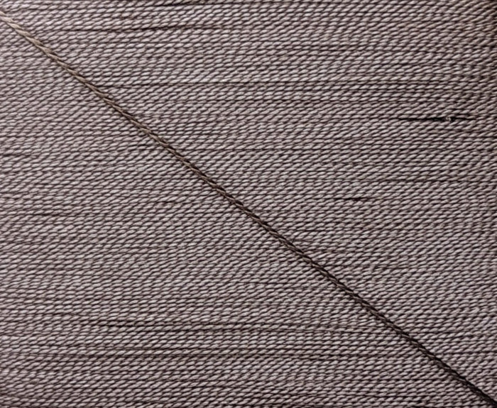 Kinkame - Silk Hand Sewing Thread 80m Card - Color #128 Cloudberry