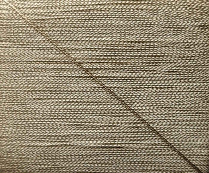 Kinkame - Silk Hand Sewing Thread 80m Card - Color #130 Metallic Mist