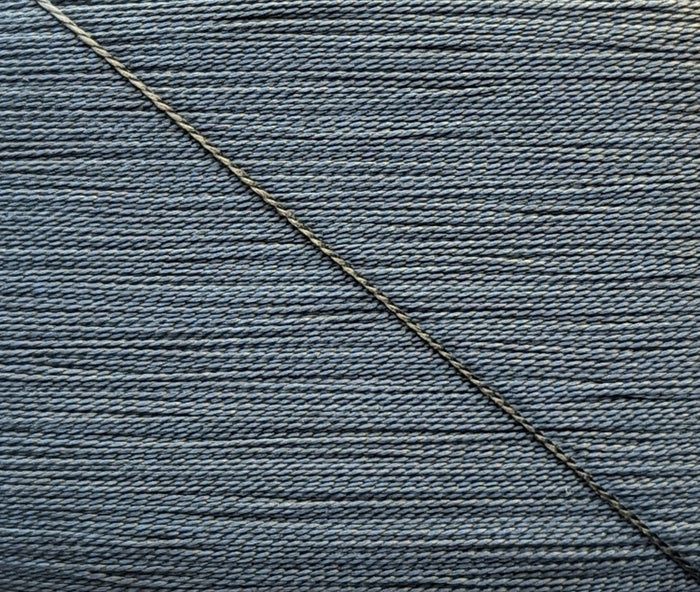 Kinkame - Silk Hand Sewing Thread 80m Card - Color #145 Goblin