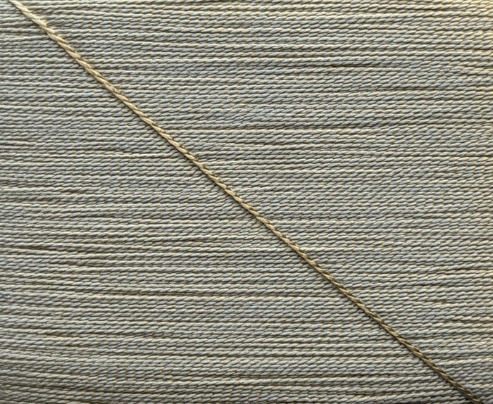 Kinkame - Silk Hand Sewing Thread 80m Card - Color #157 Light Drizzle