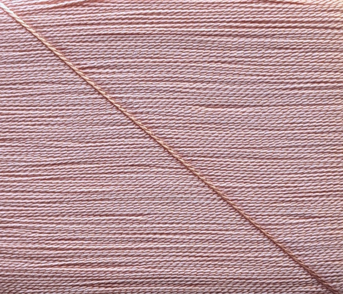 Kinkame - Silk Hand Sewing Thread 80m Card - Color #163 Rose Cloud