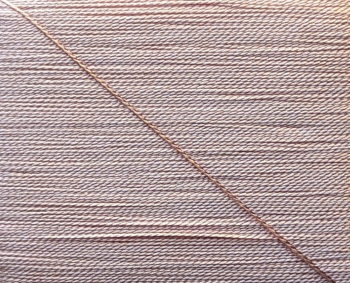 Kinkame - Silk Hand Sewing Thread 80m Card - Color #189 Powder Blush