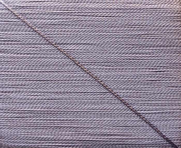 Kinkame - Silk Hand Sewing Thread 80m Card - Color #215 Thistle