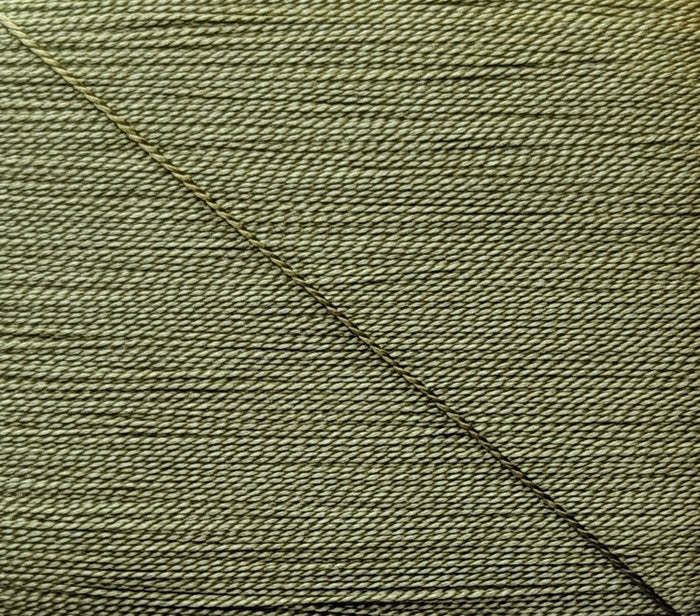 Kinkame - Silk Hand Sewing Thread 80m Card - Color #88 Camouflage Green