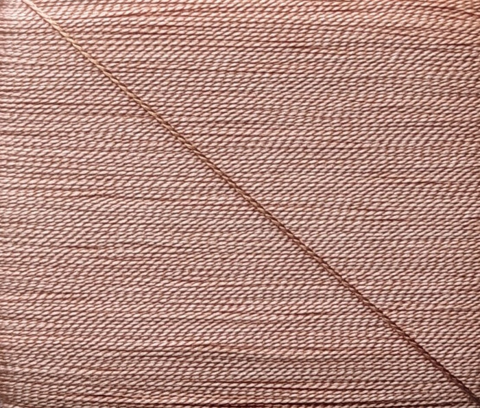 Kinkame - Silk Hand Sewing Thread 80m Card - Color #96 Rosy Brown