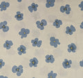 Koizumi - Blooming Pansies Cotton - White