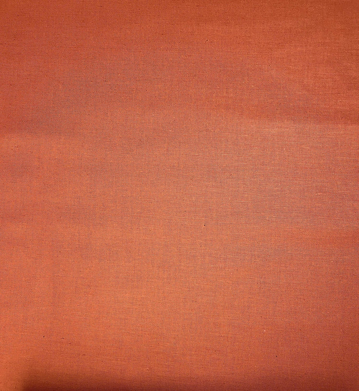 Koizumi - Momen-T Solids Cotton/Linen - Carrot Orange
