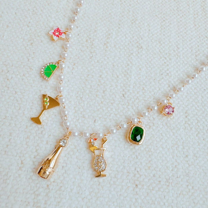 Let's Celebrate Multi Charm Necklace