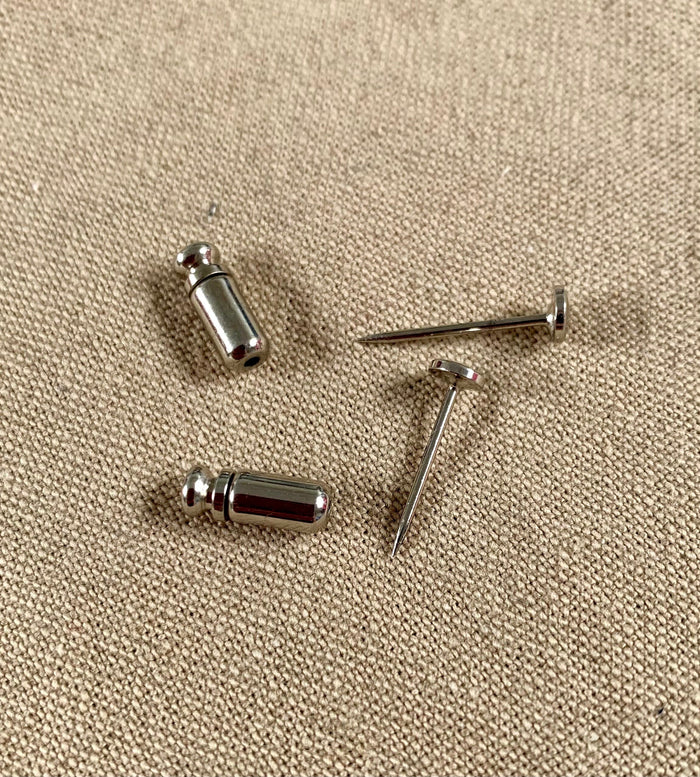 Little House - Carolina Moore Flat Fead Purse Handle or Zipper Fixing Pins
