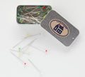 Little House - Dressmaking Glass Head Pins Tin