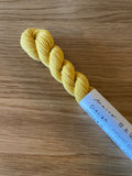 Maito - Natural Dyed Cotton Sashiko and Kogin Thread 38m Skein - Solid Golden Yellow
