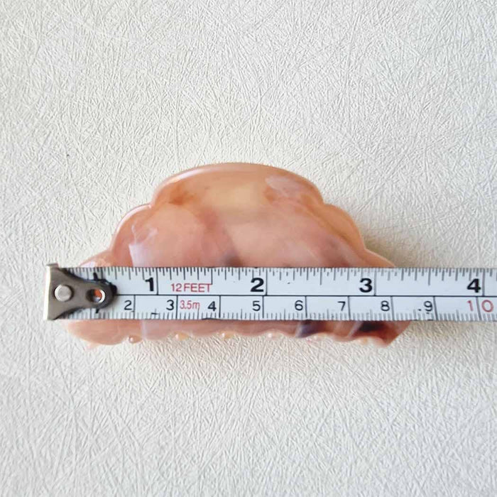 Marbled Cloud Shape Hair Claw Clip