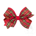 Medium Plaid Basic Bow