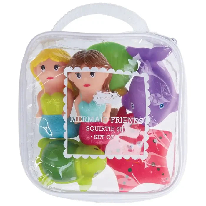 Mermaid bath toy set — fun bath time gift for girls