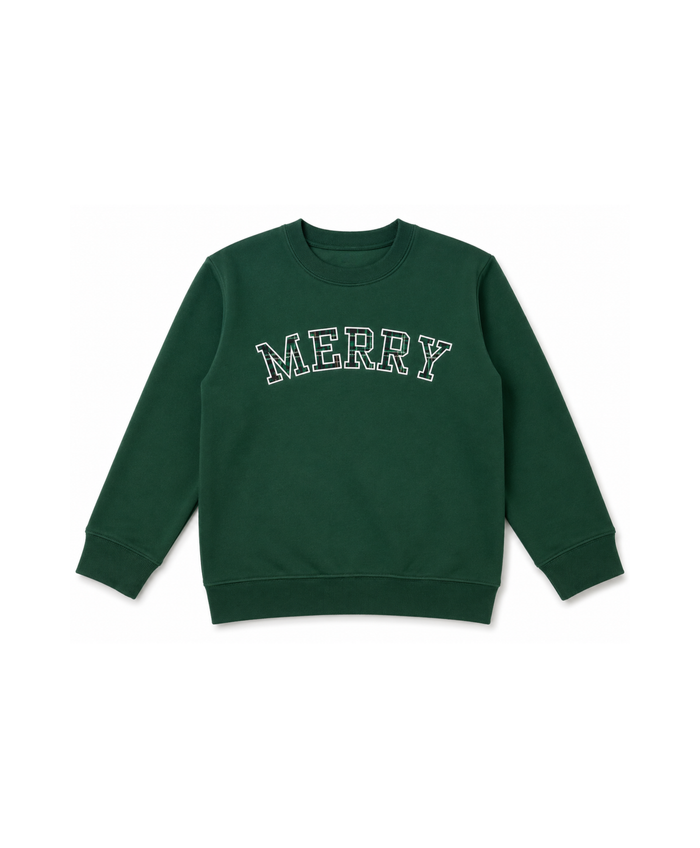 Merry Plaid Sweatshirt