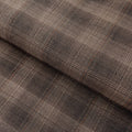 MYD - Glen Check Plaid Yarn Dyed Cotton Fabric - Gray