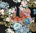 Naka - Heian Princess Cotton - Black Pink Blue