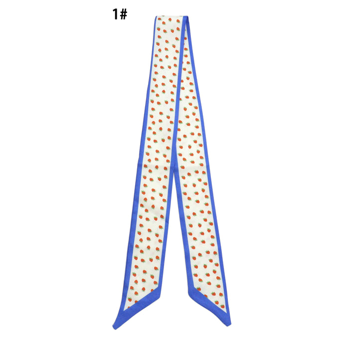 Narrow Silk Scarf