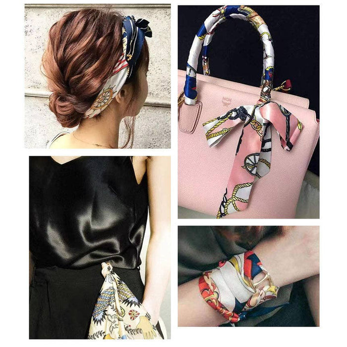 Narrow Silk Scarf
