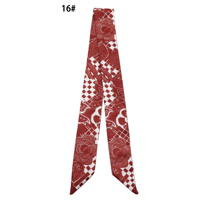 Narrow Silk Scarf