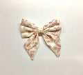 Nora Bow Pink Toile