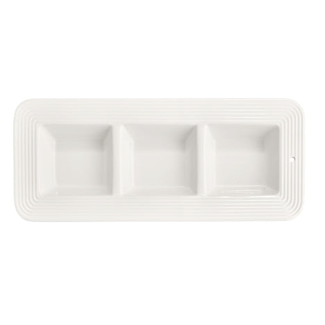 Nora Fleming Garnish Dish triple bowl — personalized entertaining piece, $8 vinyl fee