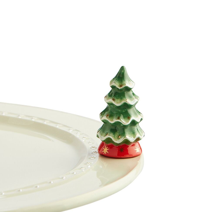 Nora Fleming Christmas Tree Mini — holiday decorative attachment for Nora Fleming serveware