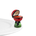Nora Fleming Grill Mini — barbecue decorative attachment for Nora Fleming serveware, summer gift