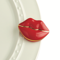 Nora Fleming Lips Mini — fun decorative attachment for Nora Fleming serveware