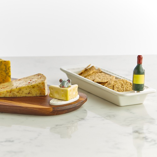 Nora Fleming Mouse in Cheese Mini — alternate view