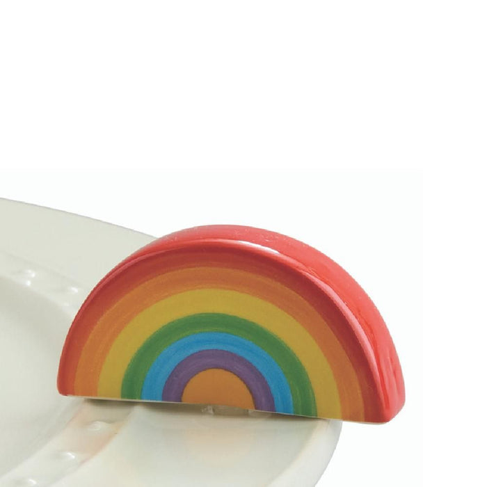 Nora Fleming Over the Rainbow Mini — fun decorative attachment for Nora Fleming serveware