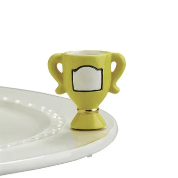 Nora Fleming Trophy Mini — achievement decorative attachment for Nora Fleming serveware