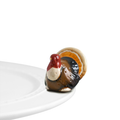 Nora Fleming Turkey Mini — Thanksgiving decorative attachment for Nora Fleming serveware