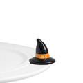 Nora Fleming Witch Hat Mini — Halloween decorative attachment for Nora Fleming serveware
